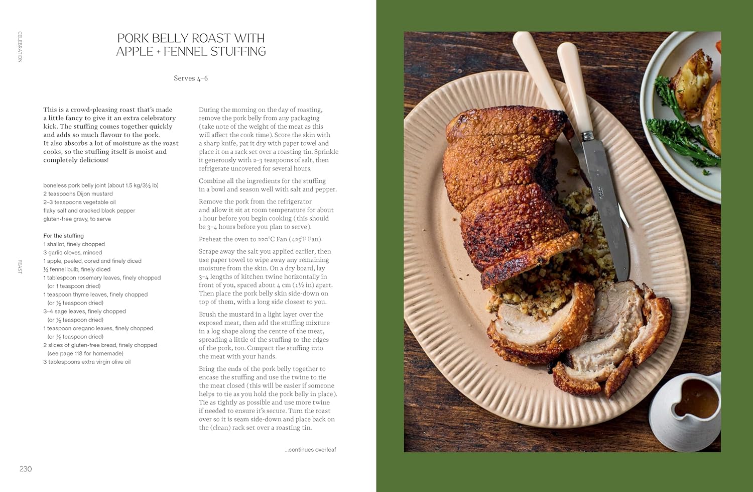 Gluten-Free Feasts : Gather and Share with 80 Sweet and Savoury Recipes Melanie Persson | The Free-From Bookshop