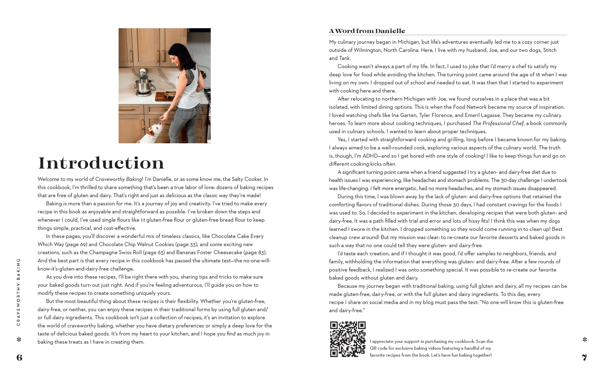 Craveworthy Baking Cookbook Danielle Cochran | The Free-From Bookshop